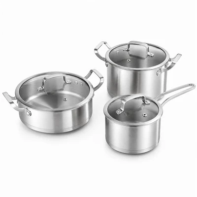 Periuk Sup rustfrit stål